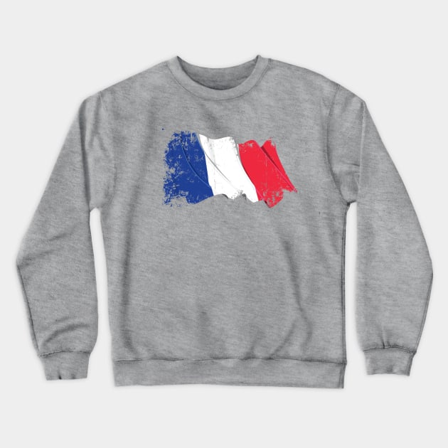 French Pride Crewneck Sweatshirt by spicoli13